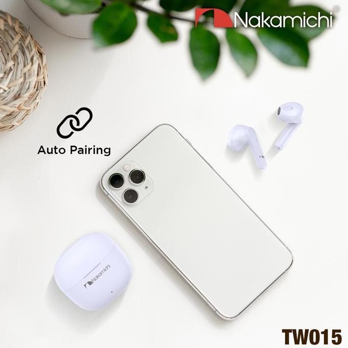 Nakamichi TW015 True Wireless Earbuds Bluetooth Earphone Gaming TWS HD Headset