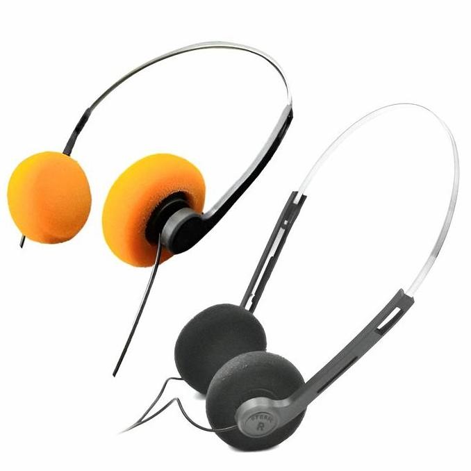 Headphone Klasik Walkman Vintage Headphones Style Retro Headset Jadul Original