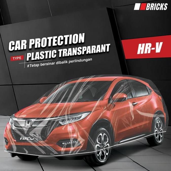 TERLARIS - HRV Body Cover Mobil Plastik HRV Sarung Mobil HRV Transparan