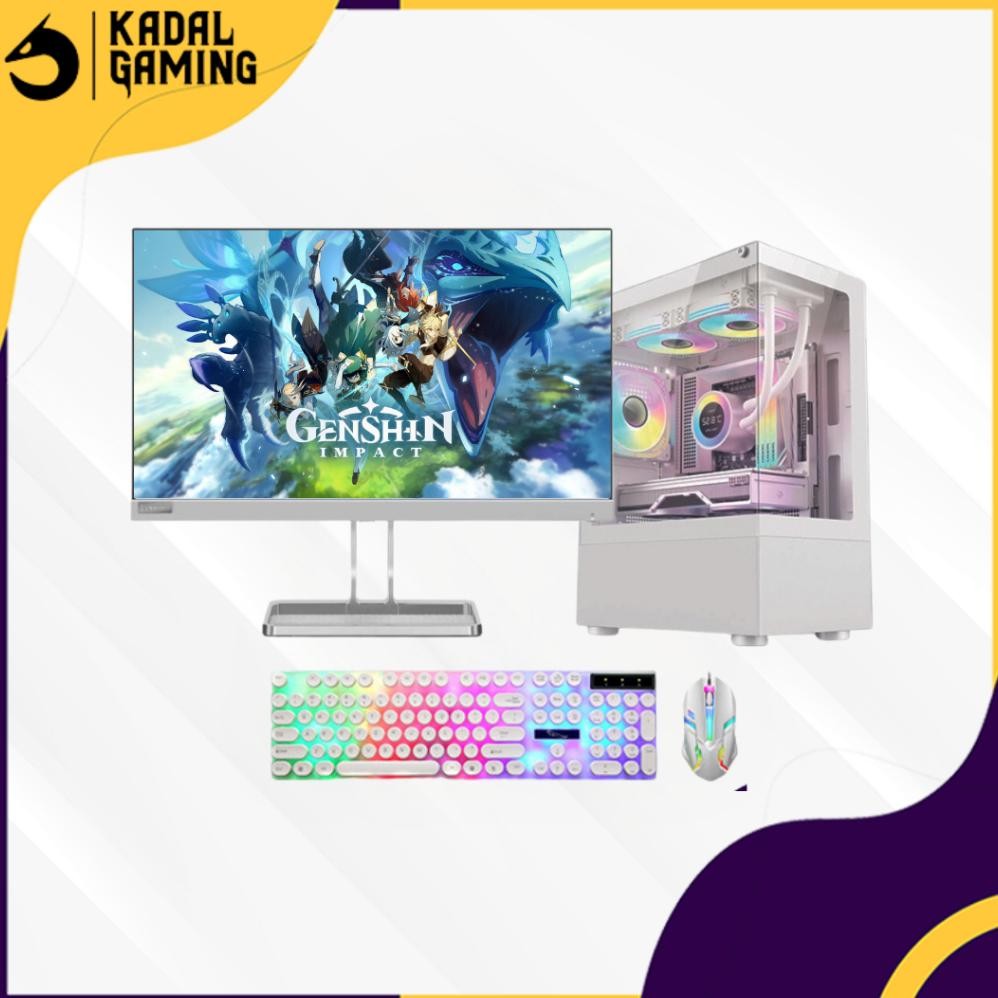 NEW PC GAMING INTEL CORE I5 3470 VGA RADEON R7 350 2GB RAM 16GB SSD 240GB CPU ONLY ATAU FULLSET 22 W