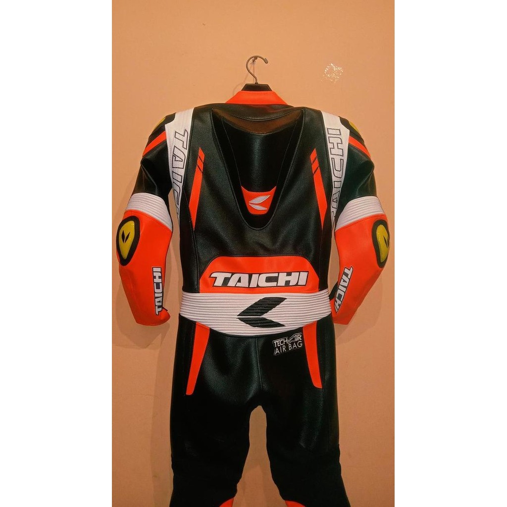 Wearpack balap road race taichi kulit sintetis