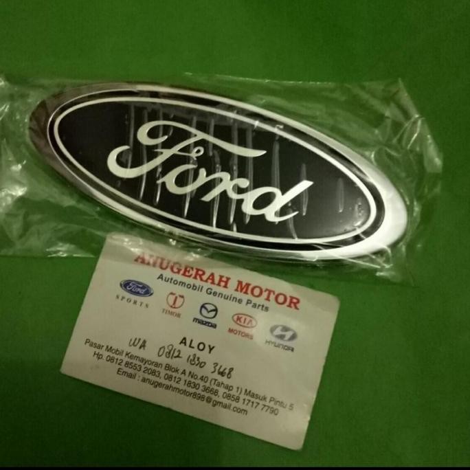 logo emblem grille depan ford lynx
