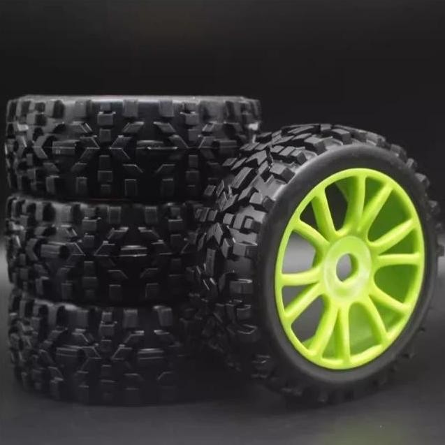 NEW - BAN BUGGY 1/8 SOFT RUBBER TYPE HEX 17MM (2PCS)