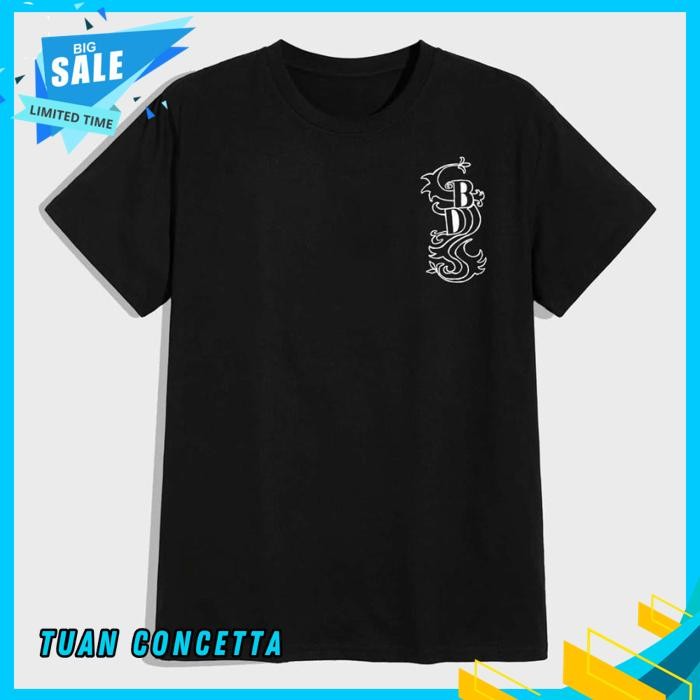 KAOS TSHIRT BAJU OBRAL MURAH COMBED 30S DISTRO BLACK DRAGON POLOS CUSTOM TOKYO REVENGERS ANIME REVEN