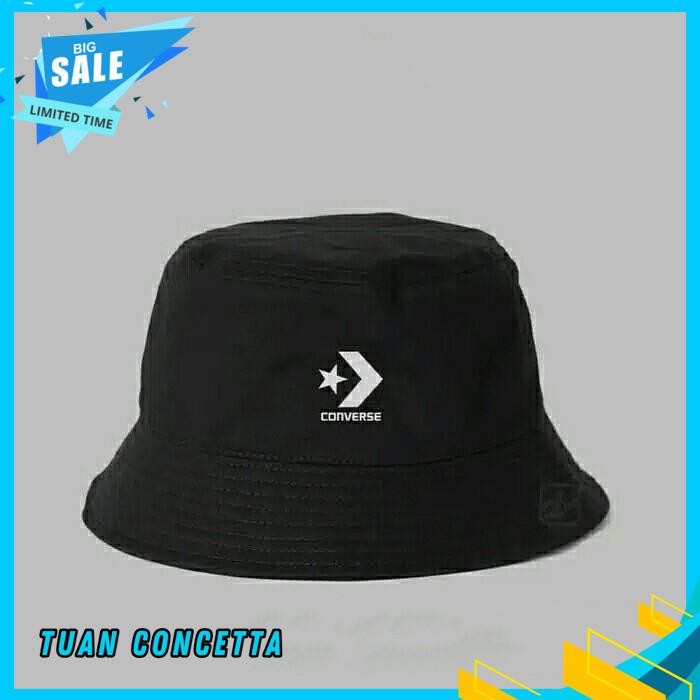 TOPI BUCKET HAT CAP DISTRO CONVERSE ALL STAR ALLSTAR CHUCK TAYLOR POLOS CUSTOM INDONESIA PRIA WANITA