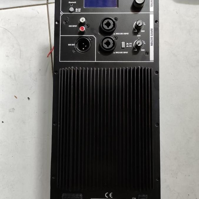 Kit Power Speaker Aktif Monitor Floor Model Huper DSP Digital 38x16 cm