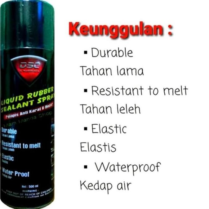 (Expert) Rubber Sealant Spray Ajaib Waterproof Liquid Rubber Sealant Spray 500 ml - Pelapis Anti Boc