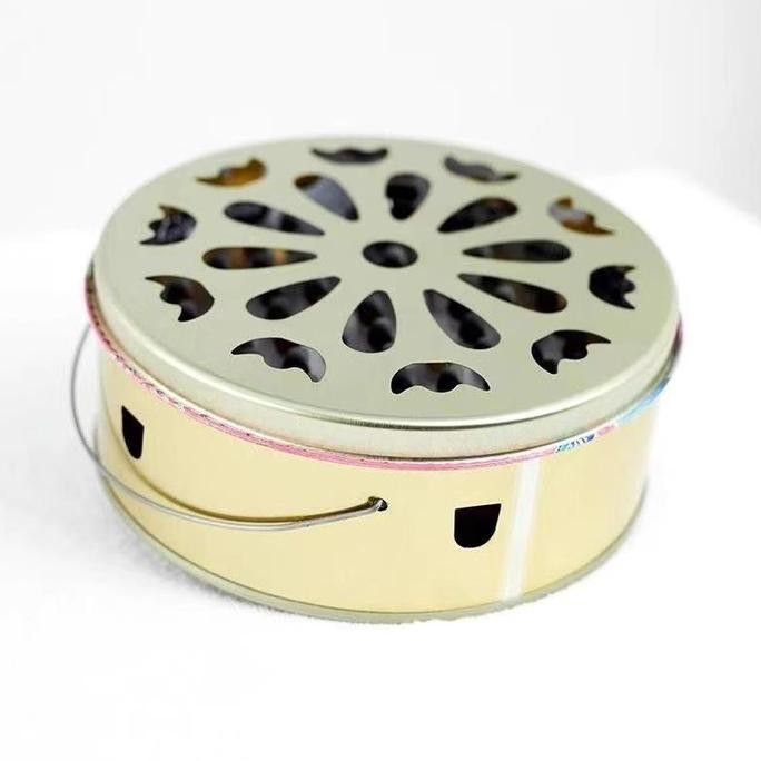 (Expert) Kotak obat nyamuk bakar kreatif baja tahan karat rak obat nyamuk dalam ruangan rumah luar r