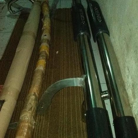 towing bar kijang rear guard besi pengaman bemper belakang LGX SX LX