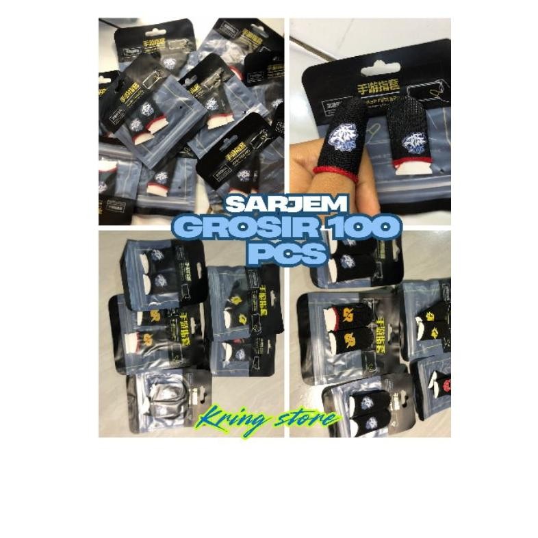 sarung game jempol ( grosir 100 pcs/pasang) motif