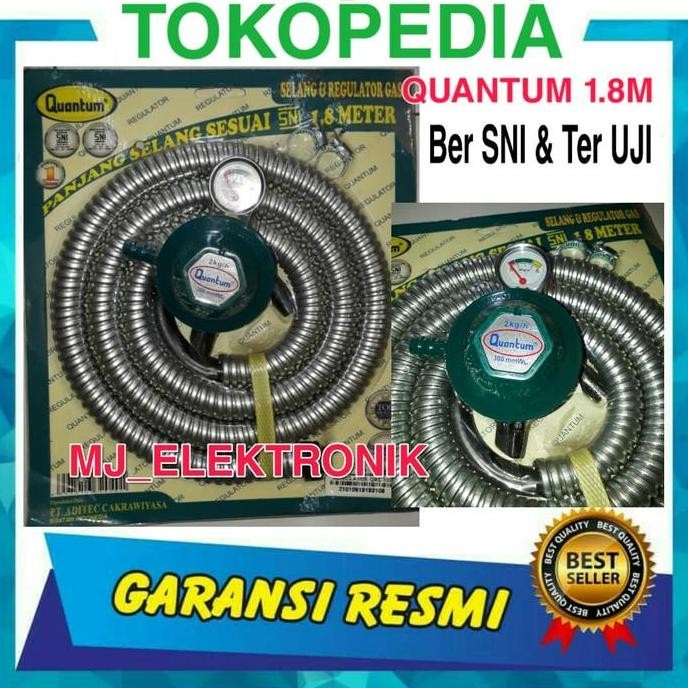 Terbaik Selang Quantum Paket Regulator 100% Ori