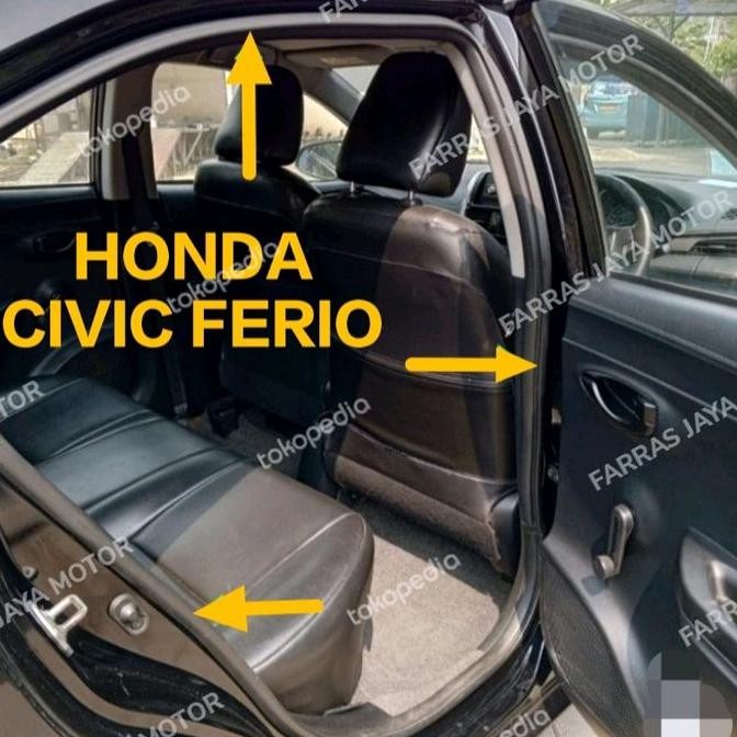 Ready Karet Balon  Pintu Bagian Bodi Honda Civic Ferio Fuul Set 5 Pintu