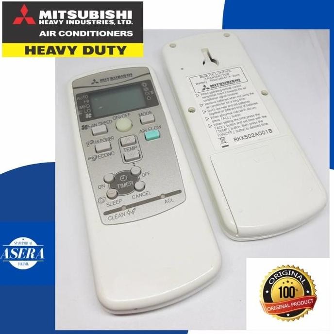 REMOT AC MITSUBISHI HEAVY DUTY ORIGINAL IRF