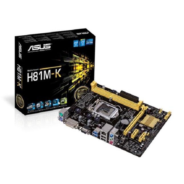 NEW Motherboard ASUS H81MK - Socket LGA 1150