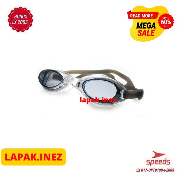 KACAMATA KACA MATA RENANG DEWASA LENSA MINUS 2 3 4 BY INE'Z COLLECTION