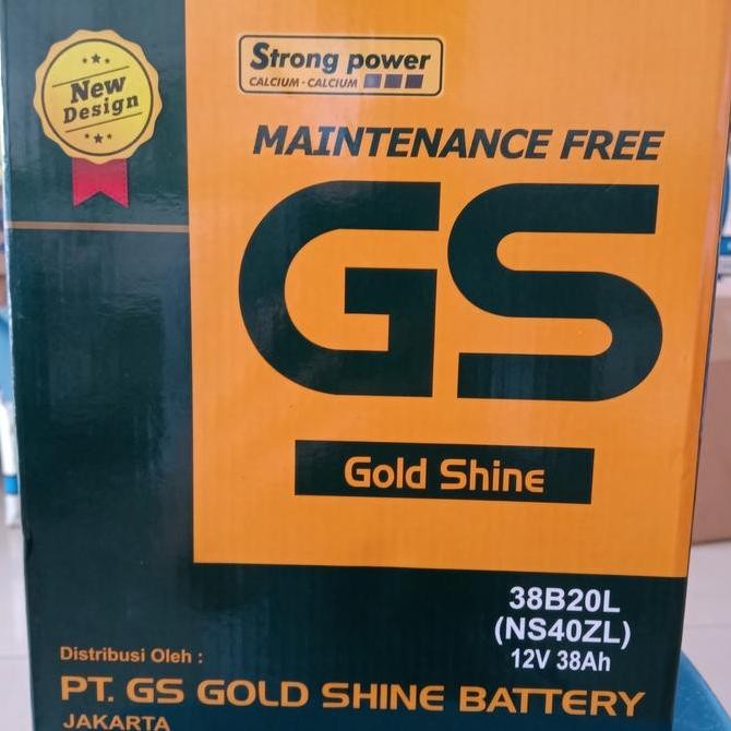 Aki Xpander/ Aki Ertiga/ GS Goldshine MF NS40ZL/ 38B20L/ GS NS 40ZL
