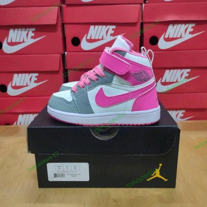 Sepatu Anak Perempuan Sepatu Jordan Anak Pink Sepatu Anak Cewek