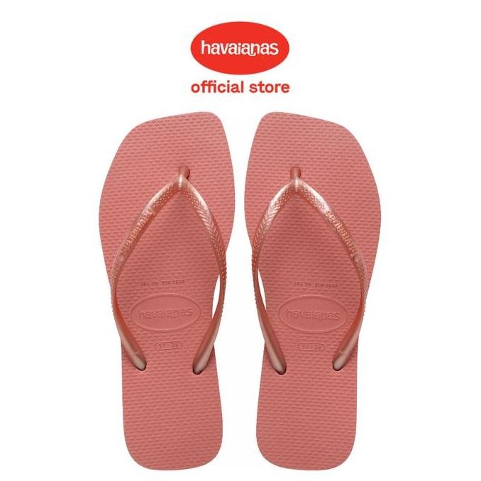 Havaianas 1121 Slim Square - Canyon Clay - Sandal Wanita