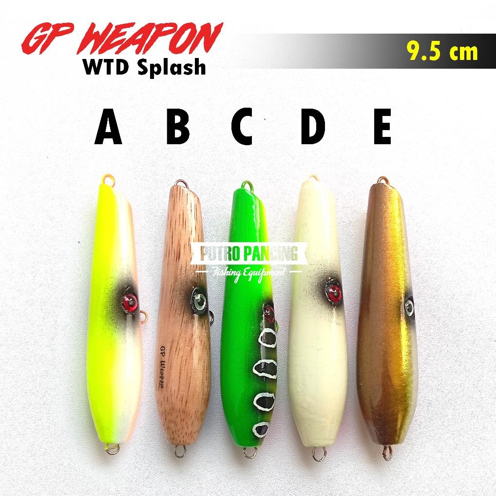New Lure Gp Weapon Wtd Splash Handmade Kayu Sale