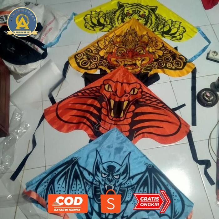 dw-45 TC21 layangan kain 1 biji/layangan pantai/layangan dua dimensi/layangaan sablon/layangan hias 