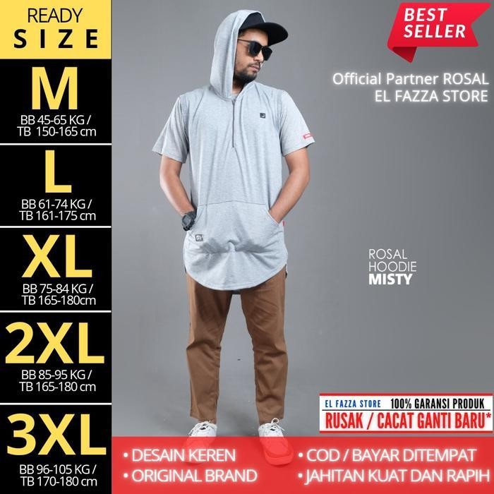 PROMO ROSAL Rompi sholat shalat solat Hoodie - Rompi baju koko kurta Pria