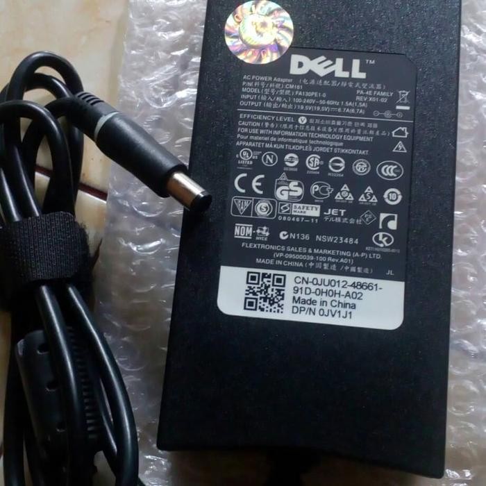 adapter adaptor charger dell xps 14 xps 15 xps 17 130 watt original
