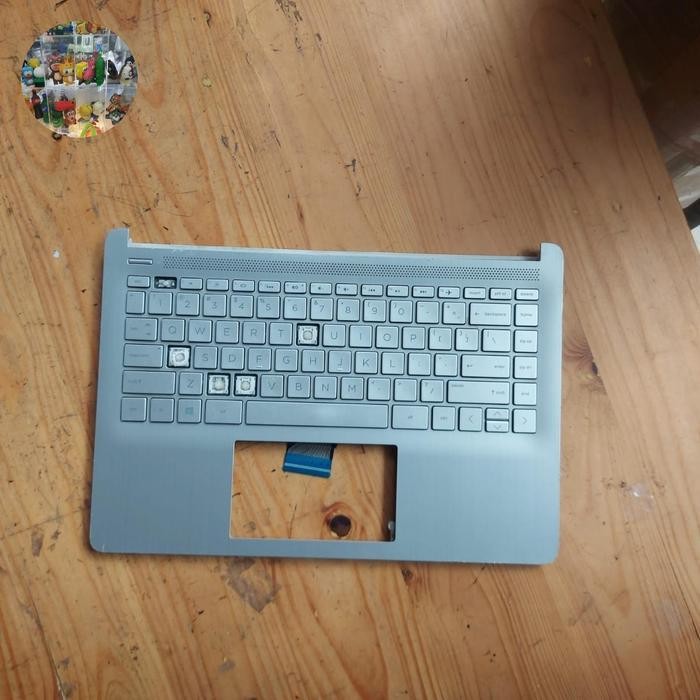 Palmrest HP 14 cf 14s DF laptop silver docking hp 6070B1581701
