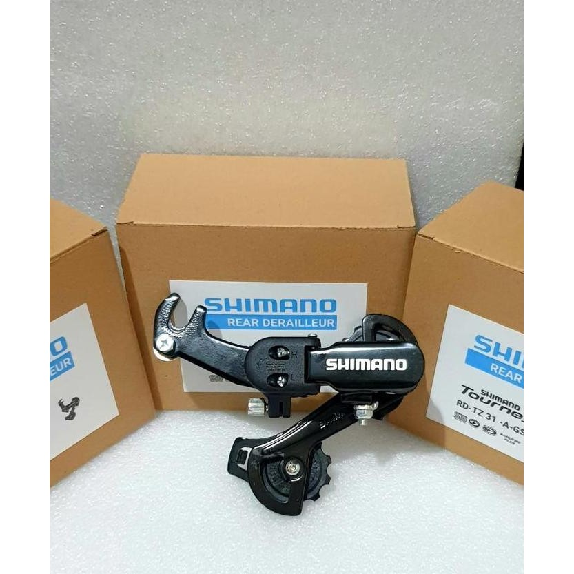 RD Shimano Tourney TZ-31-A-GS 6/7 Speed Model Baut & Model Jepit