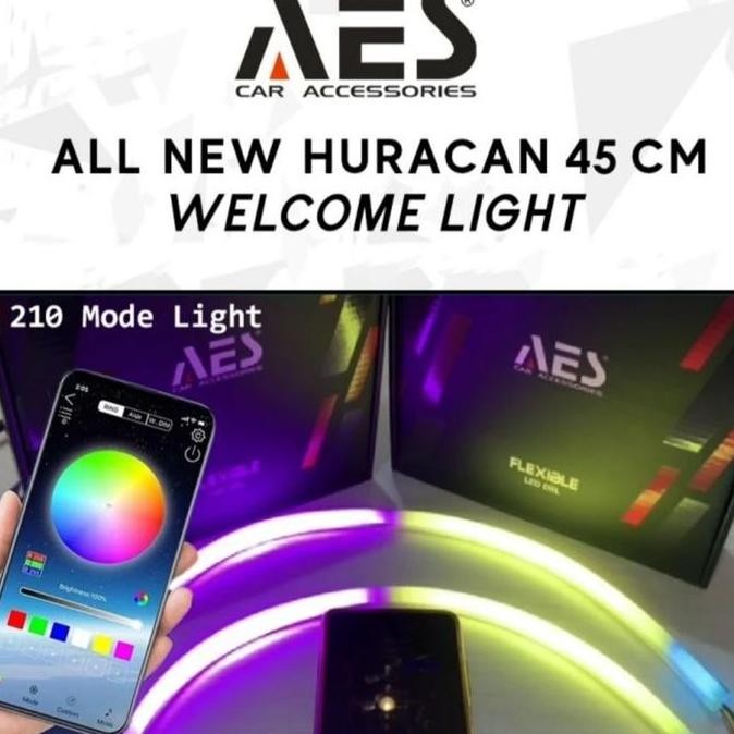 LAMPU LED ALIS MOBIl RGB TERBAIK CONTROL APP ANDROID HP DRL AES RGB