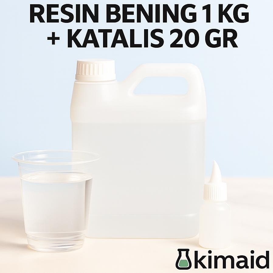 Resin Bening 1Kg Resin Bening 1Kg Resin Polyester Bening Resin Bening Fiberglass 1 Kg