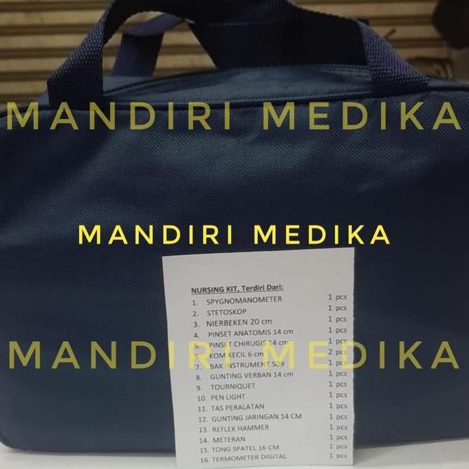 Nurse Set Alat Perawat Nursing Kit Peralatan Keperawatan Marwa