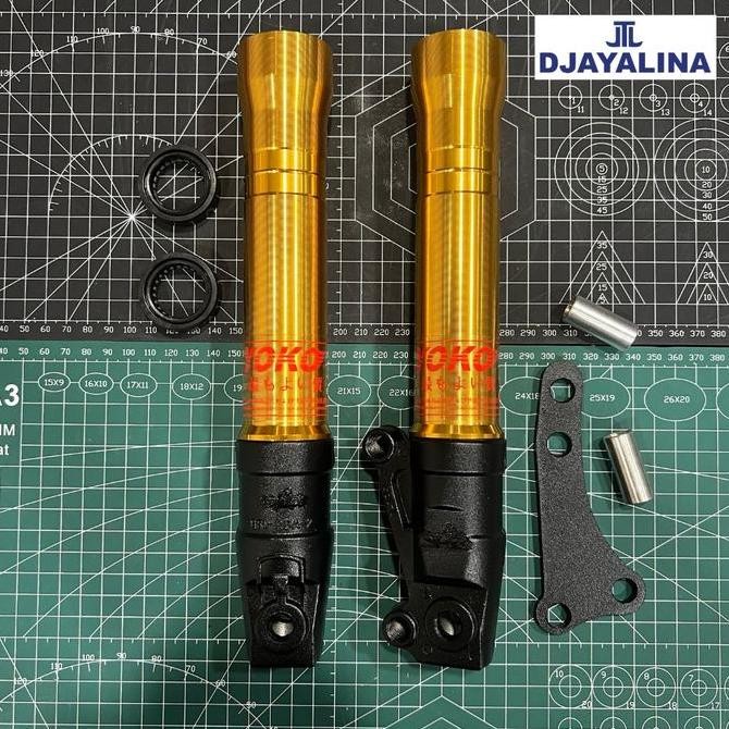 Xeon - Yoko - Tabung Shock Depan - Model Standar - Shockbreaker Depan Untuk Motor Matic ( Xeon 125 &