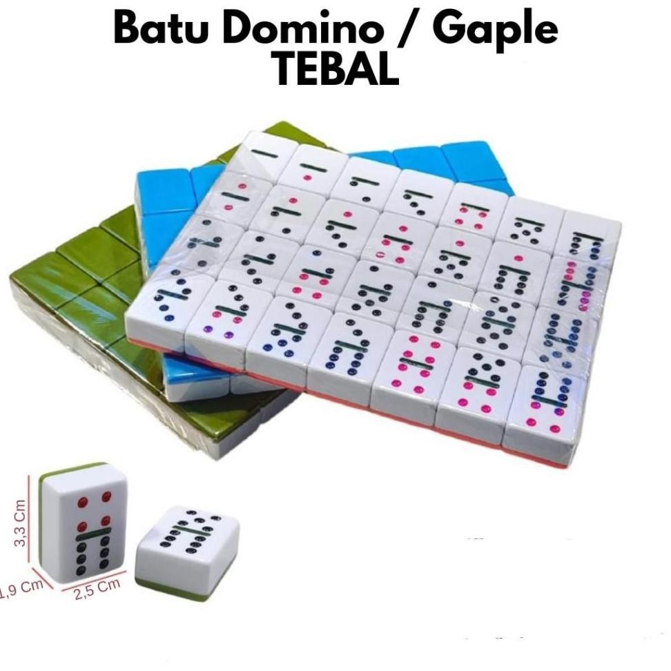 Batu Domino Tebal Gaple