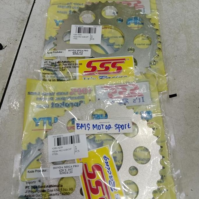 Gear Belakang Sss 428. Megapro. Cb150. Cbr150. Versa.