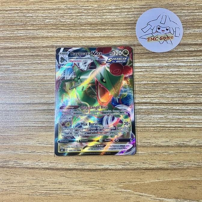 New  Pokemon TCG Indonesia - Rayquaza VMAX