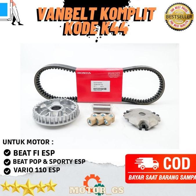 V-Belt Motor Honda Beat Fi Esp - Beat Pop - Panbel Beat Injeksi - K44