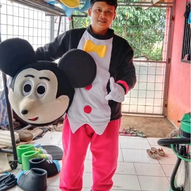 Ready  Kostum badut Mickey mouse