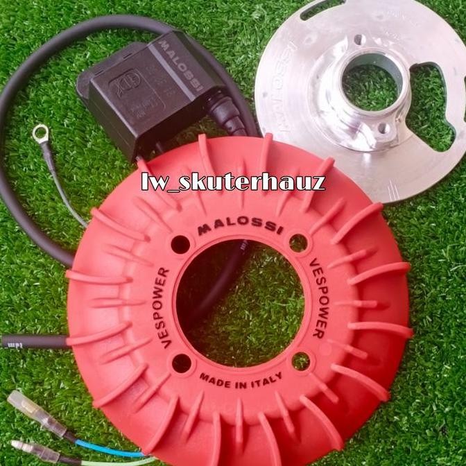 Pengapian set MALOSSI Vespower Untuk Largeframe Vespa PX Excel Sprint