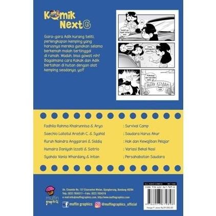 Buku Komik Next G Vol. 521: Survival Camp - Buku Komik Anak