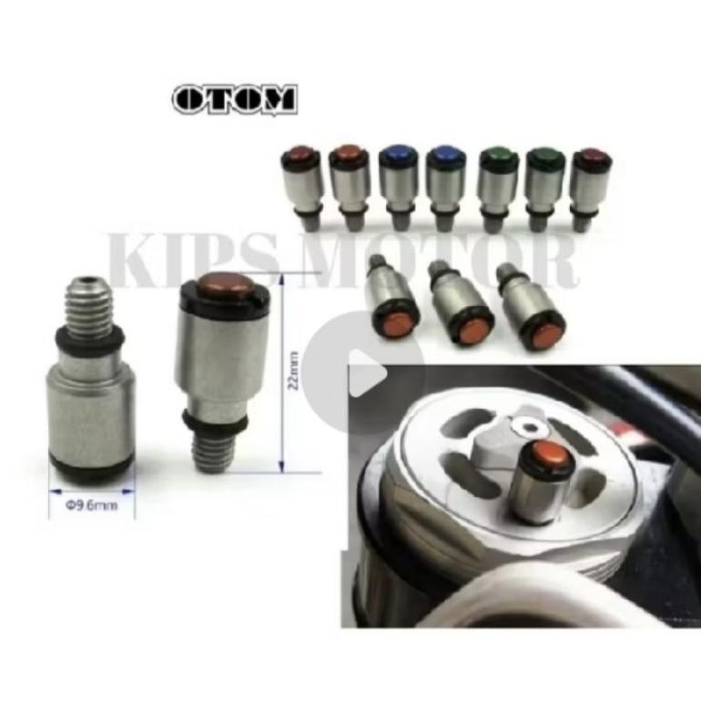 pentil buang angin airbleeder air bleeder usd upside down shock WP KTM 85 125 250 300 350 450 SXF EX