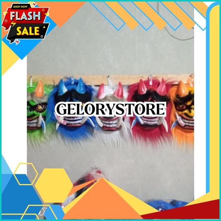 Buta Gedrug/Topeng Gedrug Mulut Bergerak/Topeng Buto Gedrug PROMO