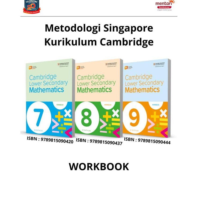 HOT SALE Marshall Cavendish Cambridge Lower Secondary Mathematics