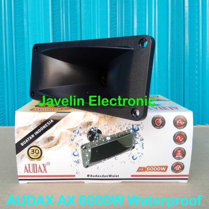Tweeter Waterproof Audax Ax 6000 W / 6000W Magnet Neodymium Tahan Air