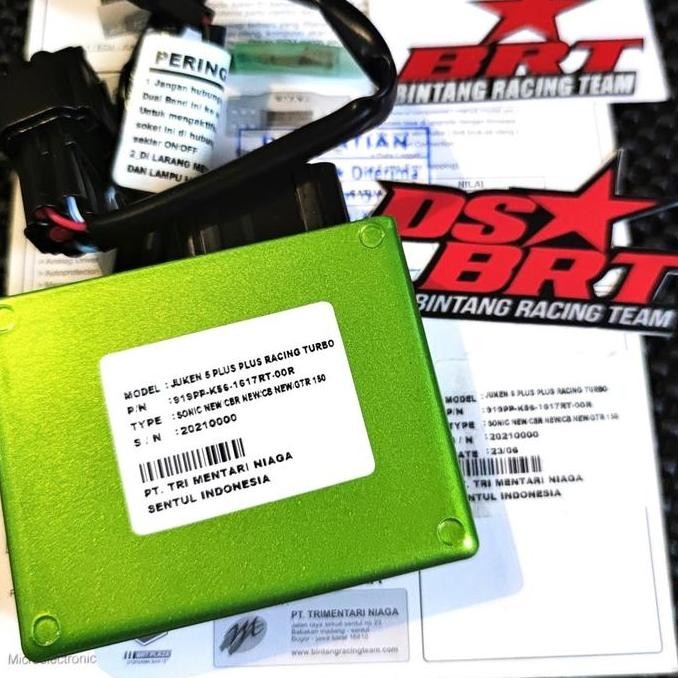 Ecu Brt Juken 5++ Plus Sonic 150 New Cb150 R Cbr 150R Led Supra Gtr