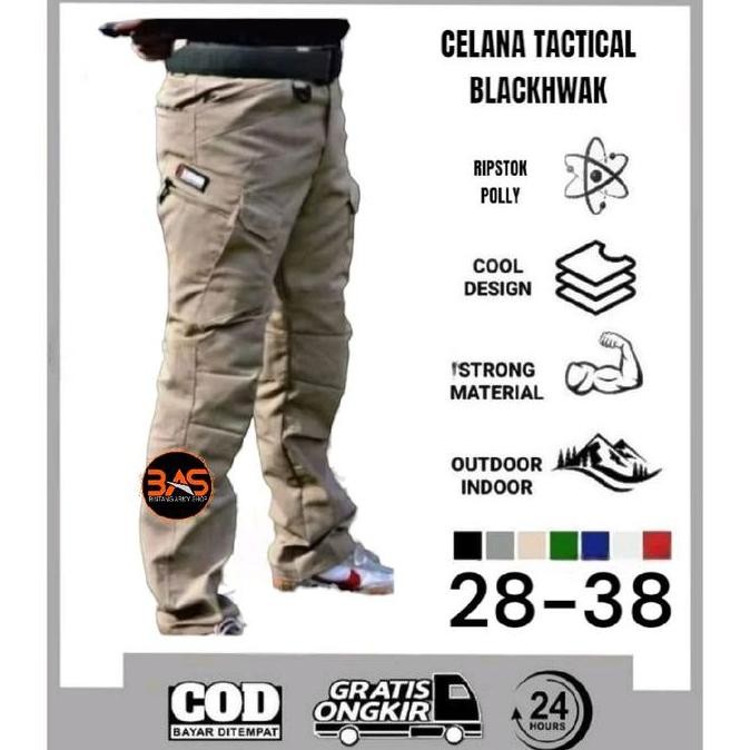 CELANA PANJANG TACTICAL PRIA / CELANA CARGO PANJANG / PDL / Outdoor PL