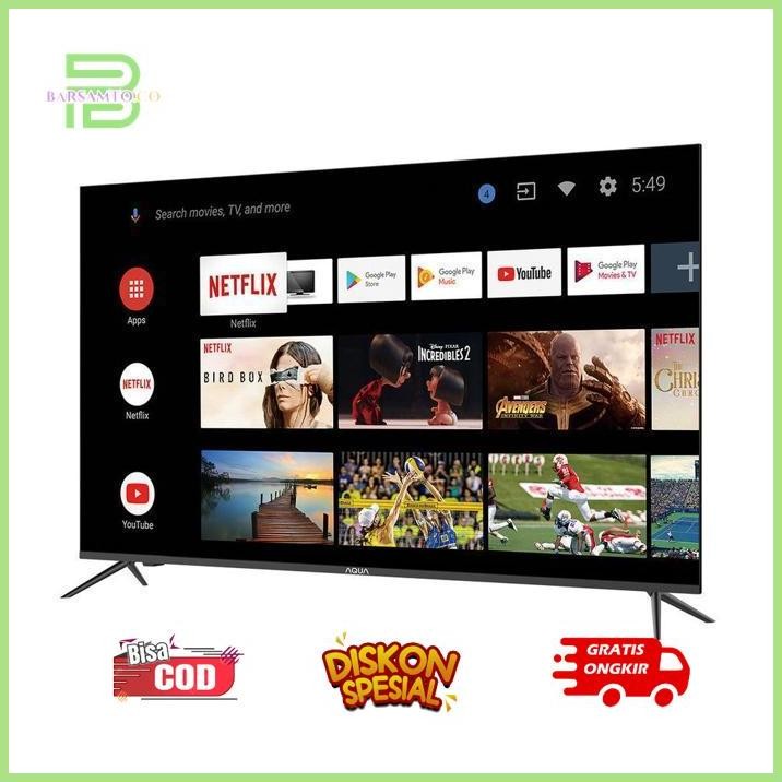 h-4 rf-45 ew-45 AQUA Elektronik TV 32 inch AQT32K701A - 32 Inch Smart TV Android - HD - Google Play 