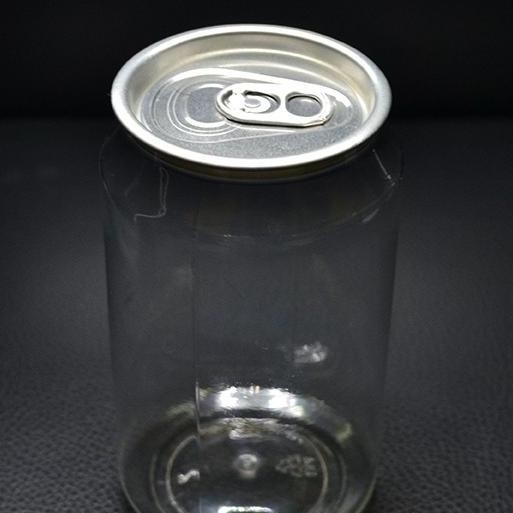 Plastik PET Can 330ml Kaleng Segel Alumunium Minuman Cafe
