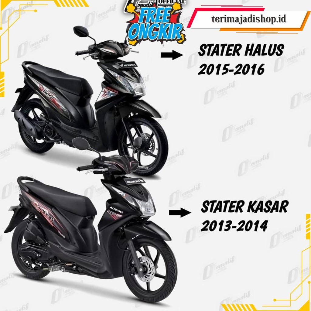 Batok Depan Batok Beat Fi 2015 Hitam Batok Kepala Beat Fi Starter Halus 2015 2016 Siap Kirim