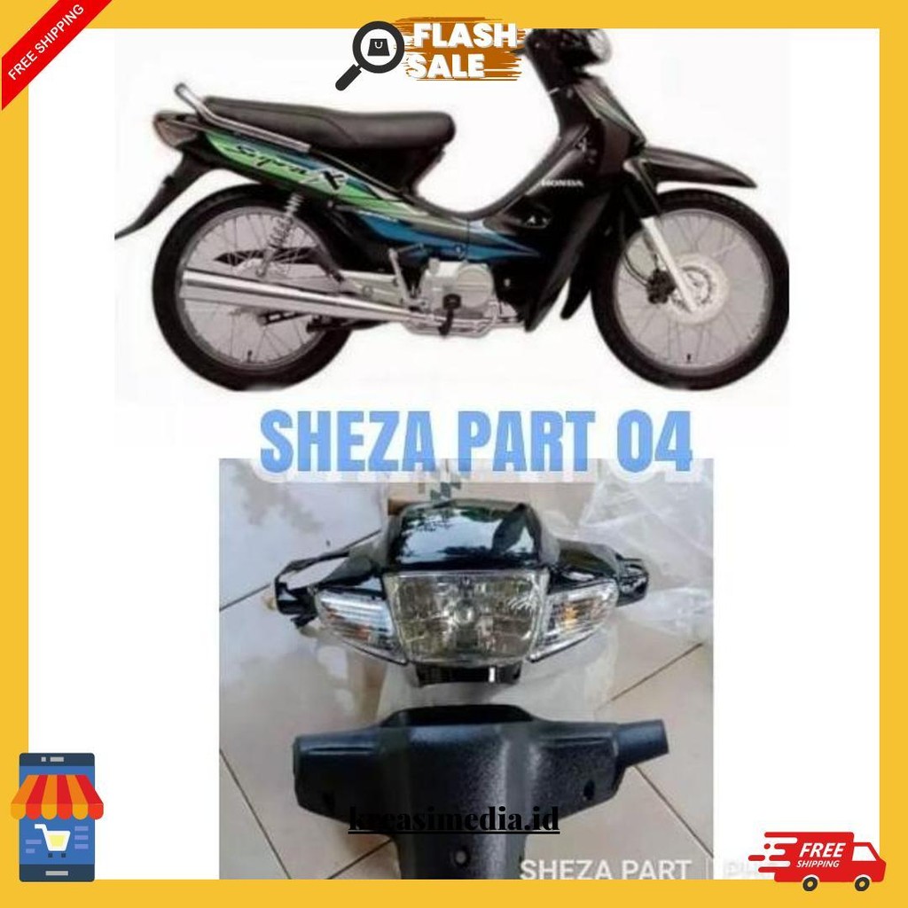 Batok Kepala Supra X Lama / Batok Depan Supra X Lama / Batok Supra X Lama Original Produk