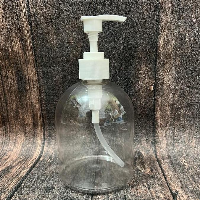 Botol Pump 500ml Bening